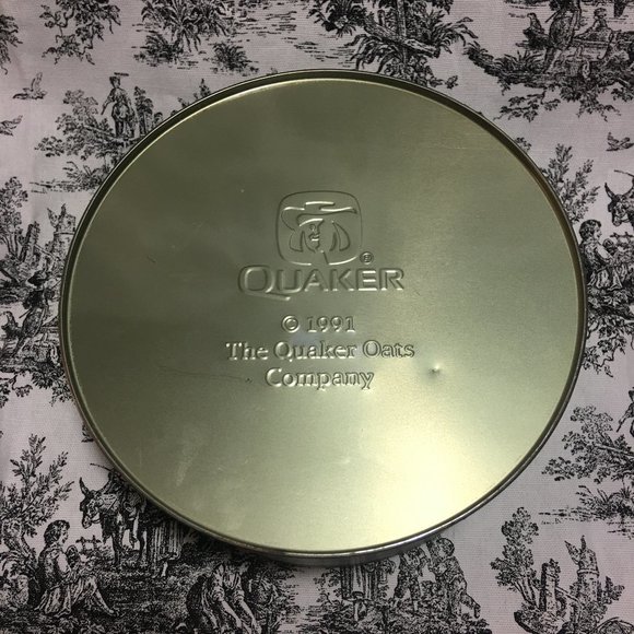 Quaker Oaks Round Tin - Picture 9 of 9
